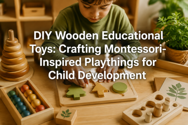 DIY Wooden Educational Toys: Crafting Montessori-Inspired Playthings for Child Development