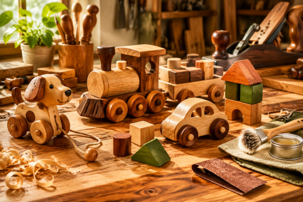 DIY Wooden Toys for Kids: Safe Designs, Non-Toxic Finishes, and Timeless Playtime Projects