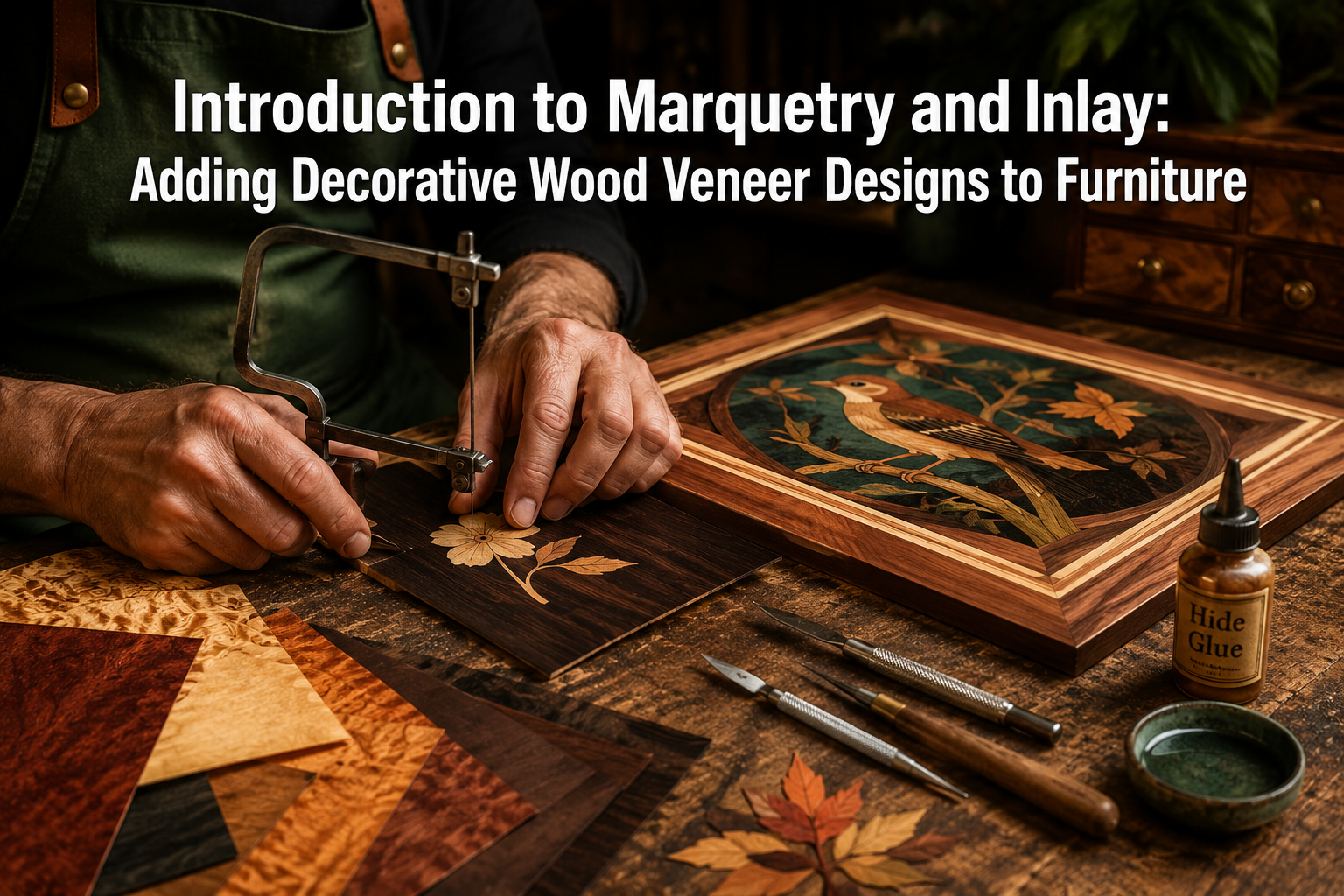 Wht Is Marquetry Inlay Introduction to Marquetry and Inlay: Adding Decorative Wood Veneer