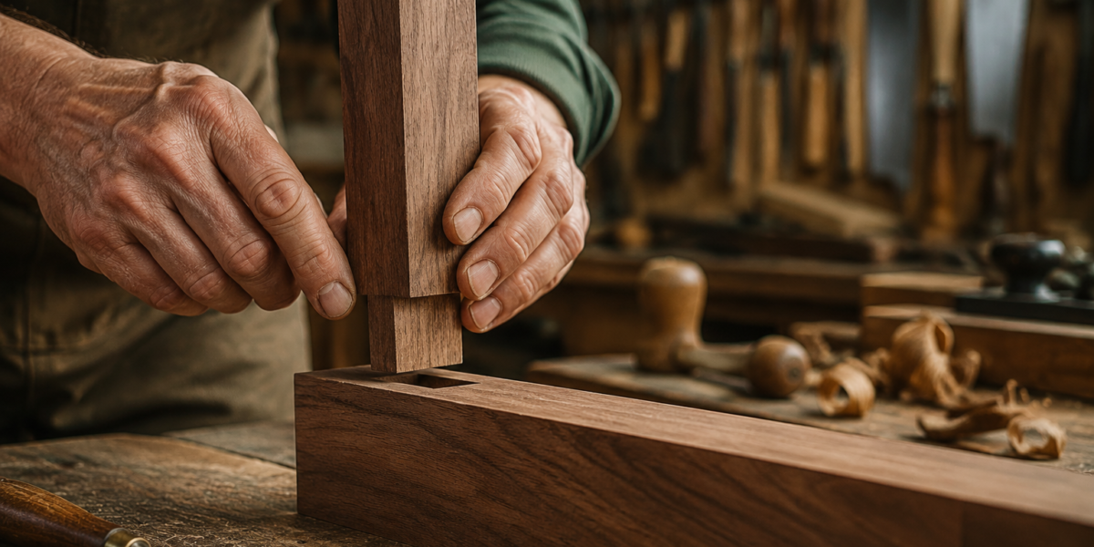 Introduction to Traditional Hand Tool Joinery: Exploring Mortise and Tenon with Chisels and Saws