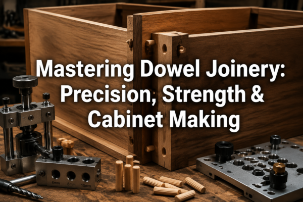 Mastering Dowel Joinery for Furniture: Precision Drilling Guides and Strength Testing for Cabinets
