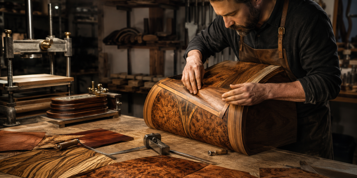 Mastering Veneering for Furniture Makers: Adding Exotic Woods and Patterns to Your Projects