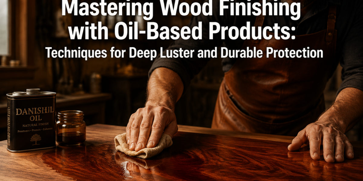 Mastering Wood Finishing with Oil-Based Products: Techniques for Deep Luster and Durable Protection