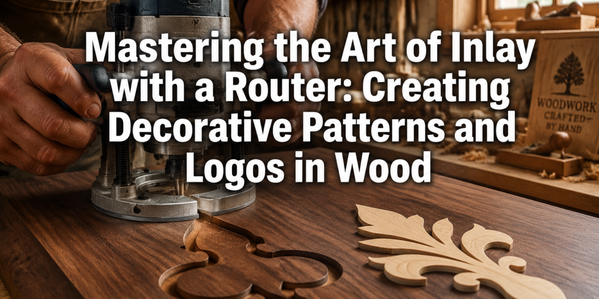 Mastering the Art of Inlay with a Router: Creating Decorative Patterns and Logos in Wood
