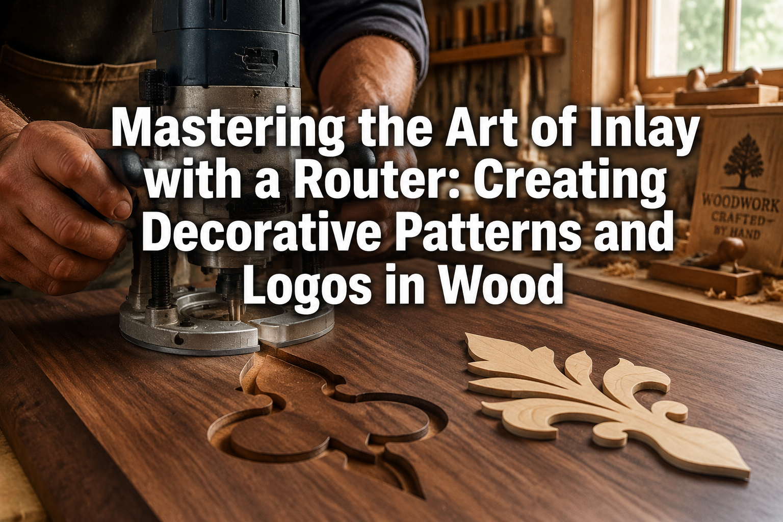 Inlay Router With Computer Mastering the Art of Inlay with a Router: Creating Decorative