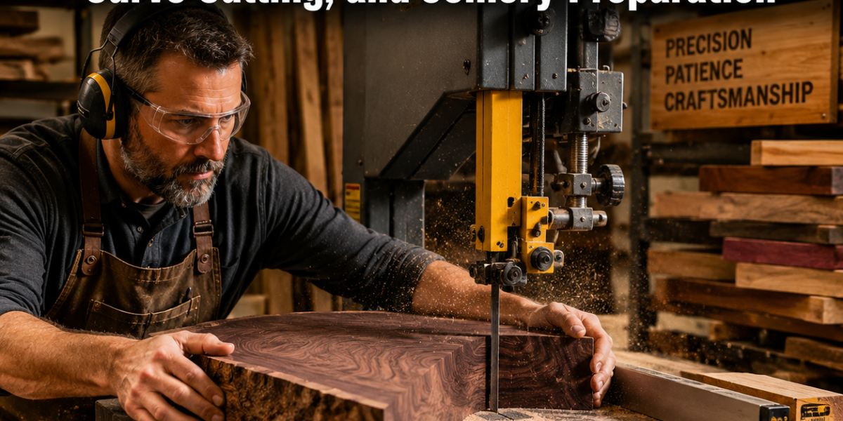 Mastering the Band Saw: Essential Techniques for Resawing, Curve Cutting, and Joinery Preparation