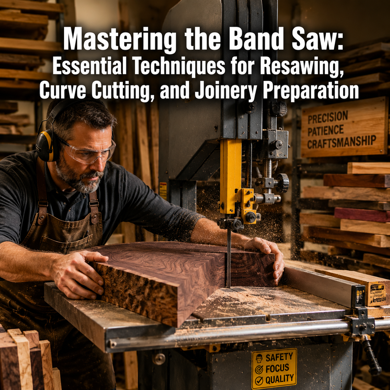 Mastering the Band Saw: Essential Techniques for Resawing, Curve