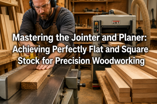Mastering the Jointer and Planer: Achieving Perfectly Flat and Square Stock for Precision Woodworking