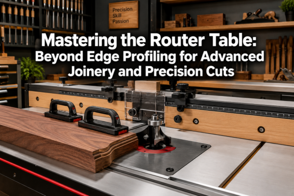Mastering the Router Table: Beyond Edge Profiling for Advanced Joinery and Precision Cuts