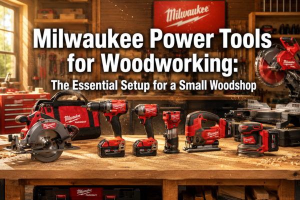 Milwaukee Power Tools for Woodworking: The Essential Setup for a Small Woodshop