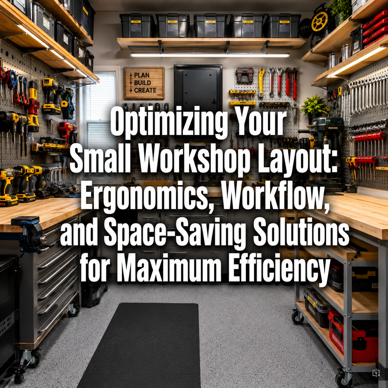 Optimizing Your Small Workshop Layout: Ergonomics, Workflow, and