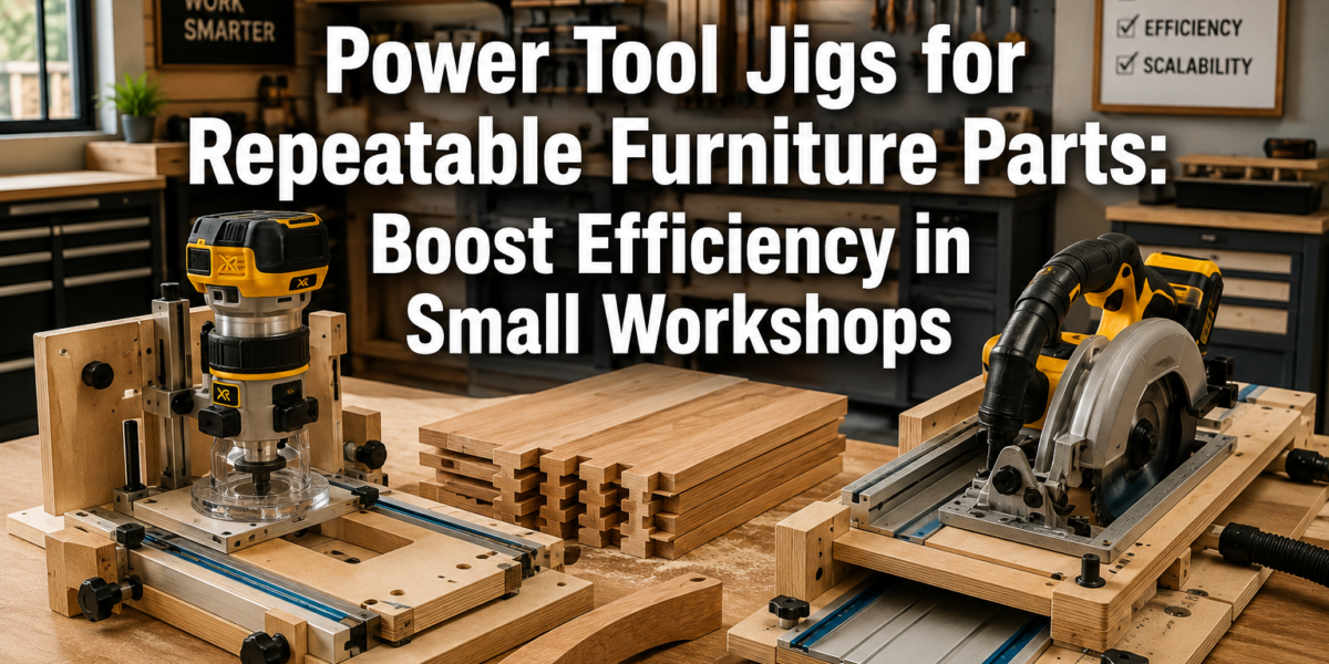 Power Tool Jigs for Repeatable Furniture Parts: Boost Efficiency in Small Workshops