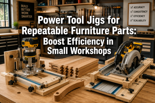 Power Tool Jigs for Repeatable Furniture Parts: Boost Efficiency in Small Workshops