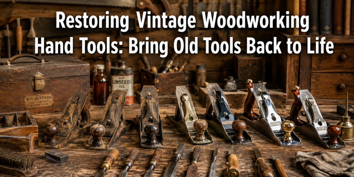 Restoring Vintage Woodworking Hand Tools: Bring Old Tools Back to Life