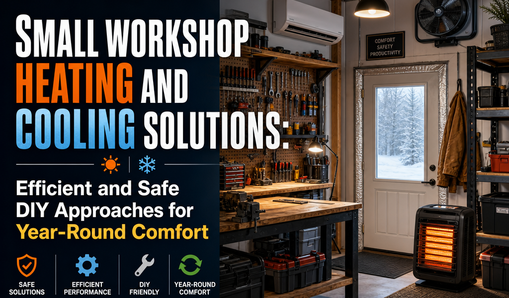 Small Workshop Heating and Cooling Solutions: Efficient and Safe DIY Approaches for Year-Round Comfort