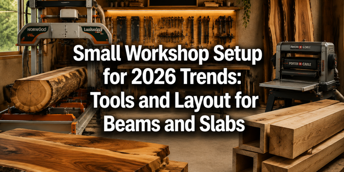 Small Workshop Setup for 2026 Trends: Tools and Layout for Beams and Slabs