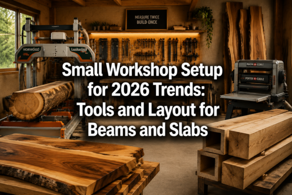 Small Workshop Setup for 2026 Trends: Tools and Layout for Beams and Slabs