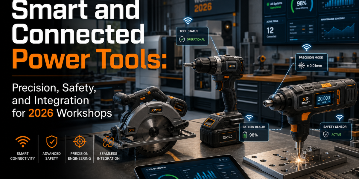 Smart and Connected Power Tools: Precision, Safety, and Integration for 2026 Workshops