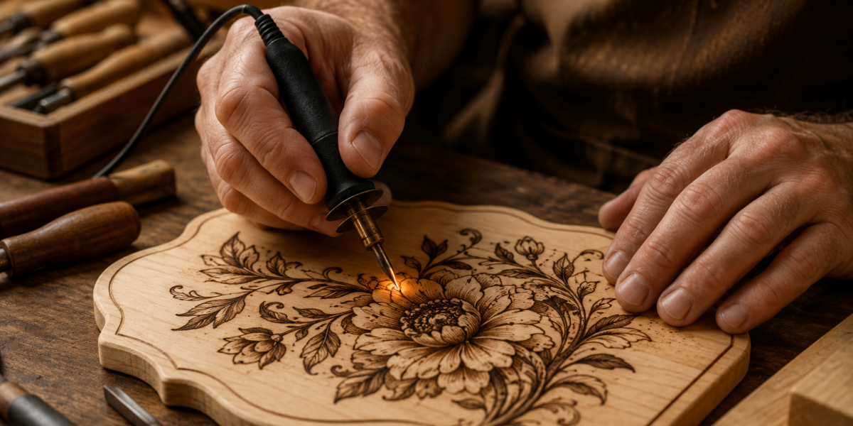 The Art of Pyrography on Wood: Beginner’s Guide to Wood Burning Designs