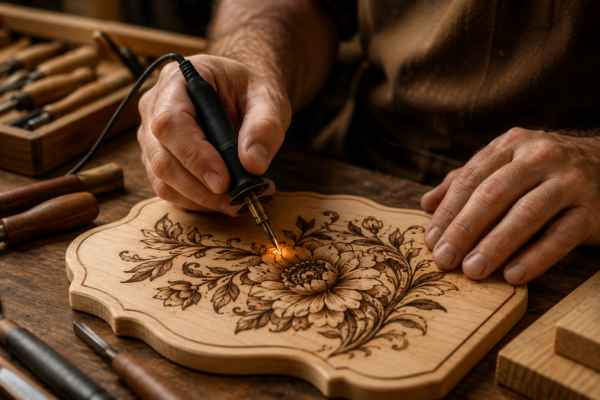 The Art of Pyrography on Wood: Beginner’s Guide to Wood Burning Designs