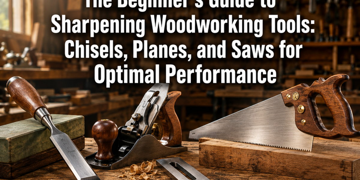 The Beginner’s Guide to Sharpening Woodworking Tools: Chisels, Planes, and Saws for Optimal Performance