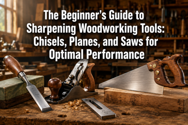 The Beginner’s Guide to Sharpening Woodworking Tools: Chisels, Planes, and Saws for Optimal Performance