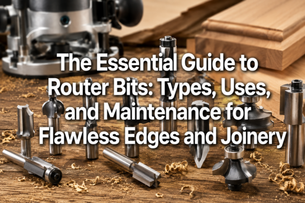 The Essential Guide to Router Bits: Types, Uses, and Maintenance for Flawless Edges and Joinery