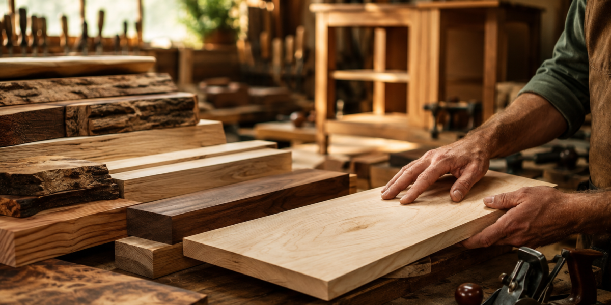 The Essential Guide to Wood Species for Beginner Furniture Makers: Selection, Properties, and Best Uses