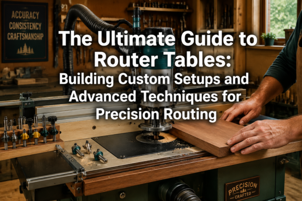 The Ultimate Guide to Router Tables: Building Custom Setups and Advanced Techniques for Precision Routing