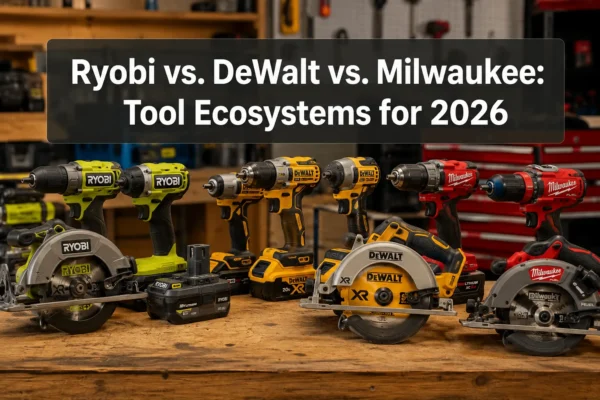 Advanced Ryobi vs. DeWalt vs. Milwaukee Ecosystem Comparison: Building a Cohesive Tool Collection for 2026