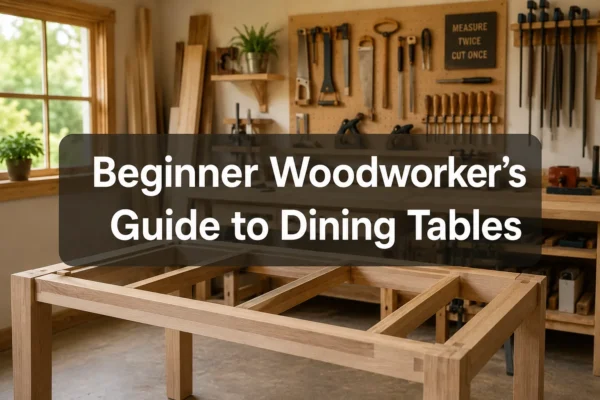 Beginner Woodworker’s Guide to Dining Room Tables: Standard Sizes, Clearance Rules, and First-Build Joinery