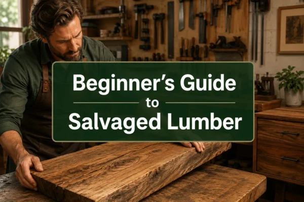 Beginner’s Guide to Building Furniture with Urban Salvaged Lumber: From Street Trees to Finished Pieces