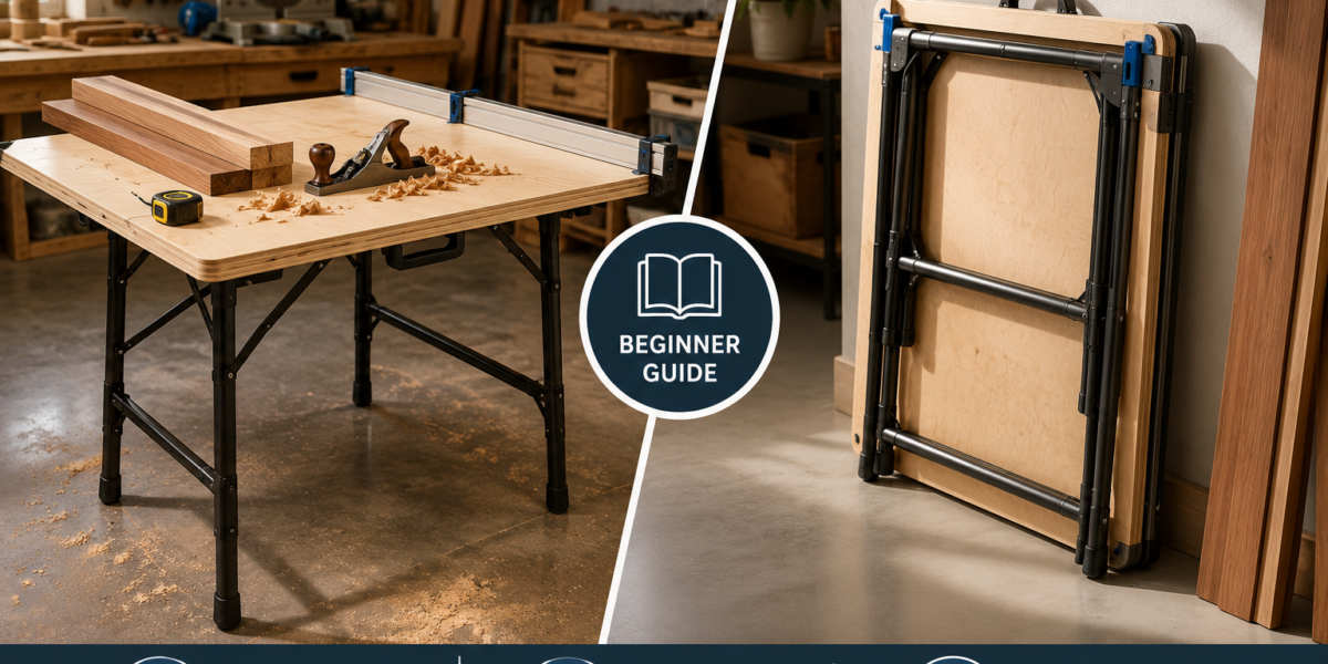 Beginner’s Guide to Choosing Folding Tables for Woodworking: Work Surfaces, Assembly, and Finishing