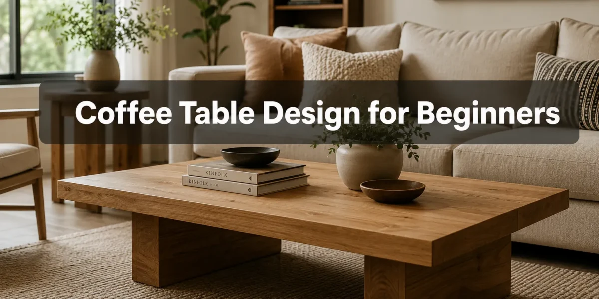 Beginner’s Guide to Coffee Table Design: Sizes, Styles, and Wood Choices for Your First Build