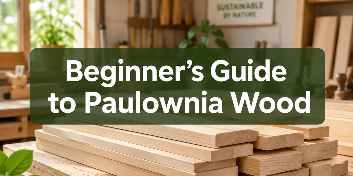 Beginner’s Guide to Paulownia Wood: Sustainable, Lightweight Boards for Fast Furniture Builds
