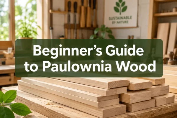 Beginner’s Guide to Paulownia Wood: Sustainable, Lightweight Boards for Fast Furniture Builds
