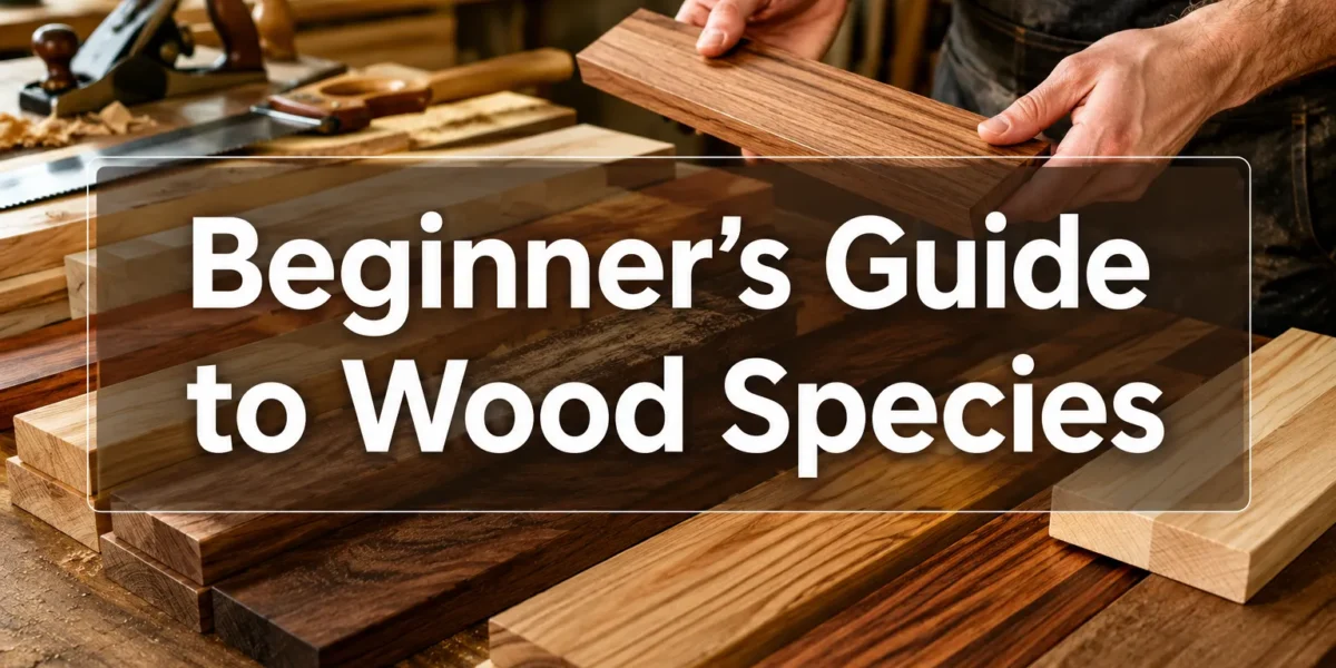 Beginner’s Guide to Wood Species: Hardwoods vs. Softwoods, Workability, and Best Uses for DIY Projects