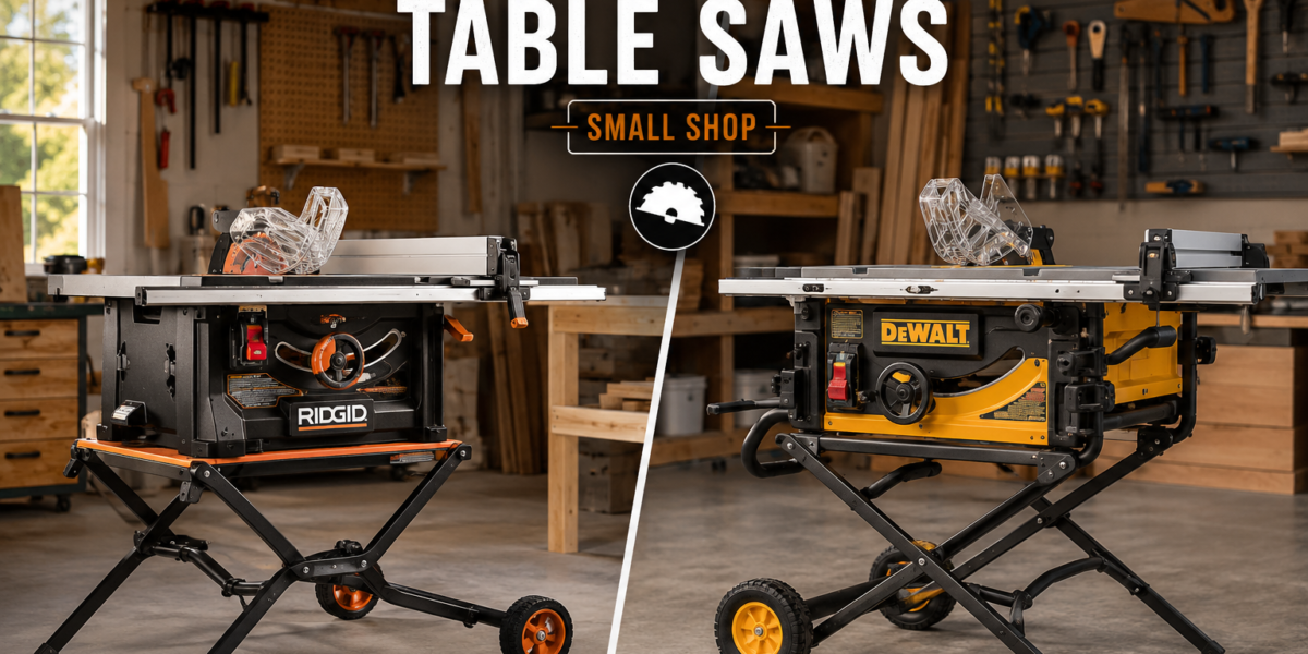 Best Table Saws with Integrated Stands for Small Woodshops: Features, Brands, and Alternatives