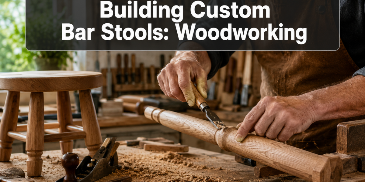 Building Custom Bar Stools: Woodworking Techniques for Seating Comfort and Style