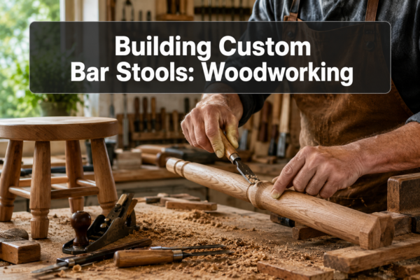 Building Custom Bar Stools: Woodworking Techniques for Seating Comfort and Style