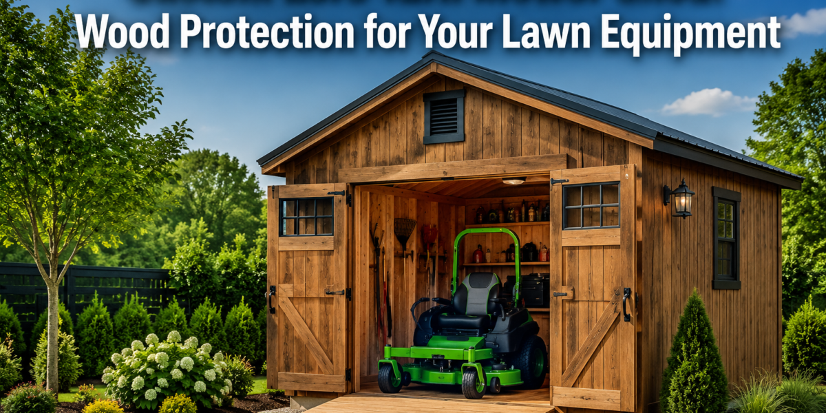 Building a Custom Zero Turn Mower Storage Shed: Protecting Your Lawn Equipment with Wood