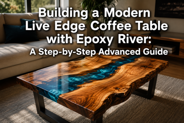 Building a Modern Live Edge Coffee Table with Epoxy River: A Step-by-Step Advanced Guide