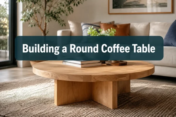 Building a Round Coffee Table for Beginners: A Stable Base, Simple Joinery, and Clean Finishing