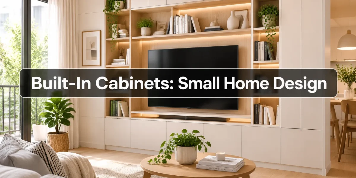 Built-In Cabinets for Small Homes: Design Rules for Mudroom Lockers, Media Walls, and Pantry Storage