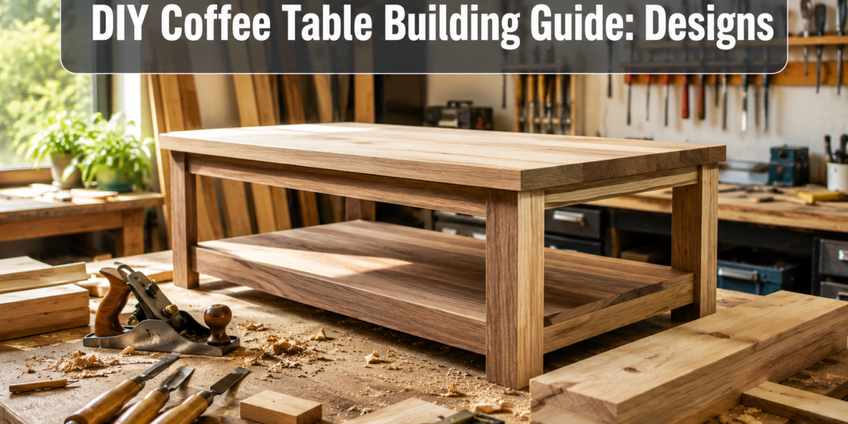DIY Coffee Table Building Guide: Designs from Simple to Advanced