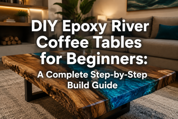 DIY Epoxy River Coffee Tables for Beginners: A Complete Step-by-Step Build Guide