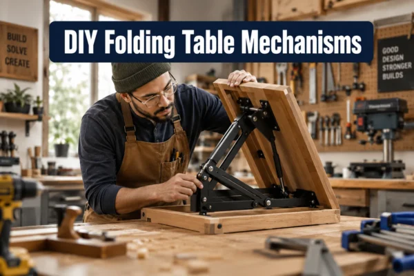 DIY Folding and Collapsible Table Mechanisms: Hardware, Locks, and Strength Tips for Makers