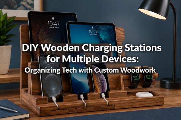 DIY Wooden Charging Stations for Multiple Devices: Organizing Tech with Custom Woodwork
