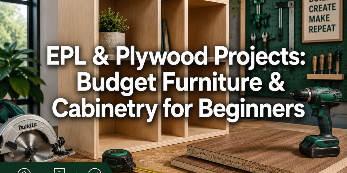EPL and Plywood Projects: Budget-Friendly Furniture and Cabinetry for Beginners