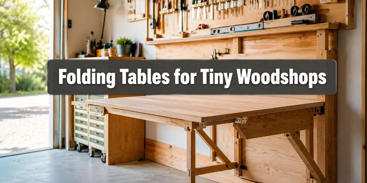 Folding Tables for Tiny Woodshops: Choosing Dimensions, Hardware, and Wall Mounts for Multi-Use Surfaces